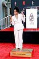 regina king handprint footprint cemented outside chinese theater 19