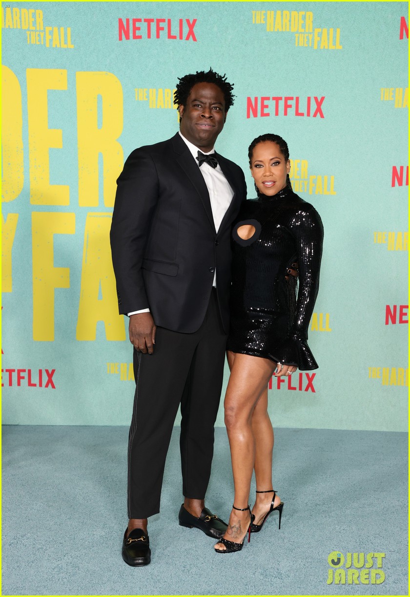 Regina King Sparkles at 'The Harder They Fall' Premiere in LA With