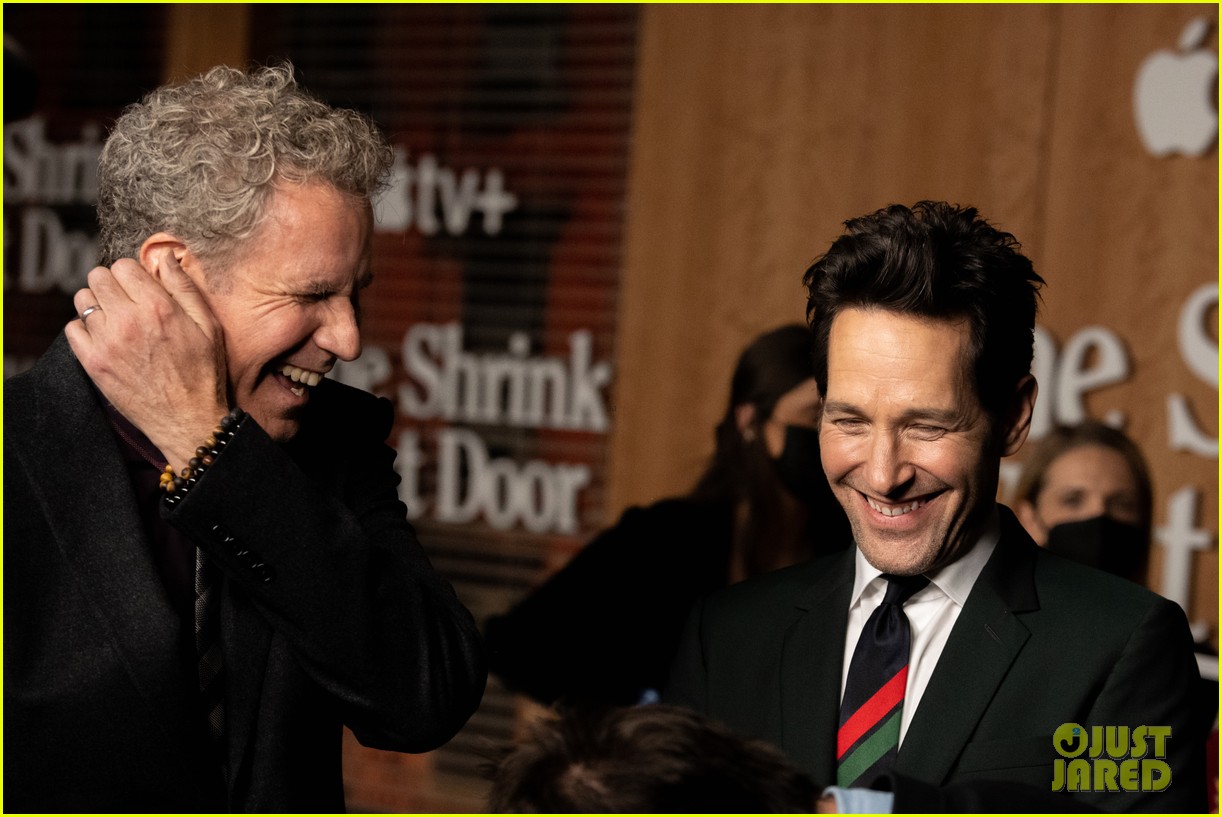 Paul Rudd & Will Ferrell Premiere 'The Shrink Next Door' in NYC Photo