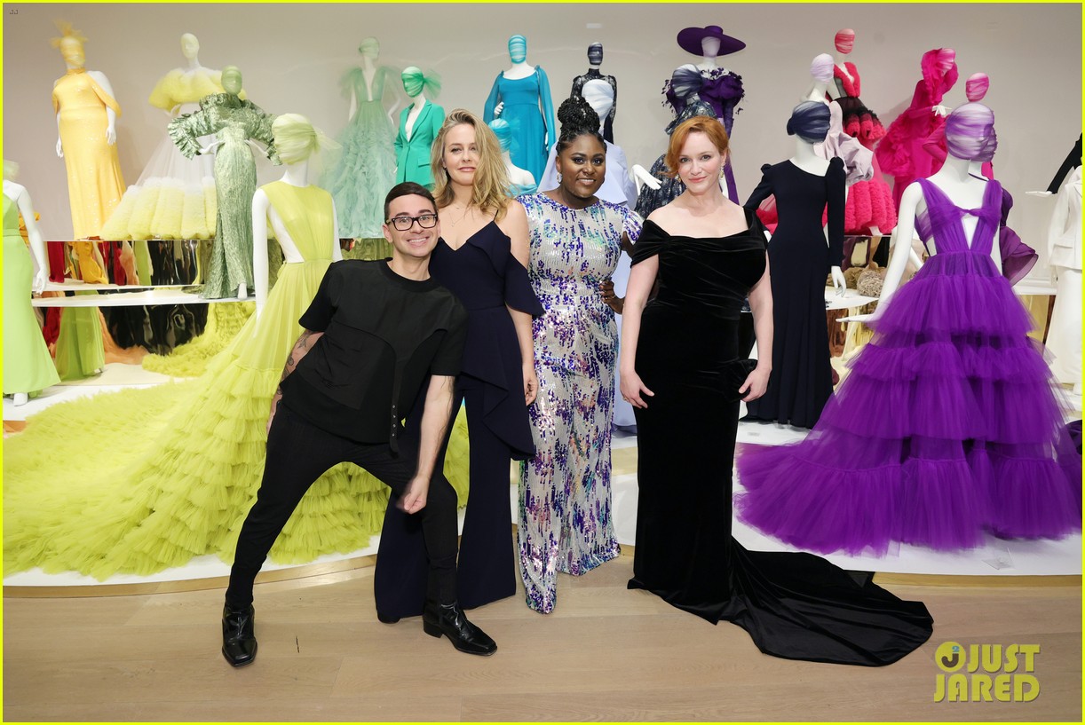Christina Hendricks & Alicia Silverstone Attend the Launch of Christian
