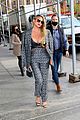 chrissy teigen two chic suits promoting cookbook 24