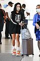 vanessa hudgens suits up skeleton airport 04