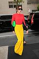 victoria beckham bright outfit for gma 04