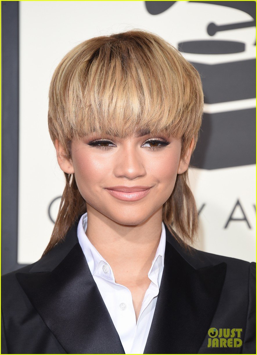 zendaya reflects on her mullet look 144642493