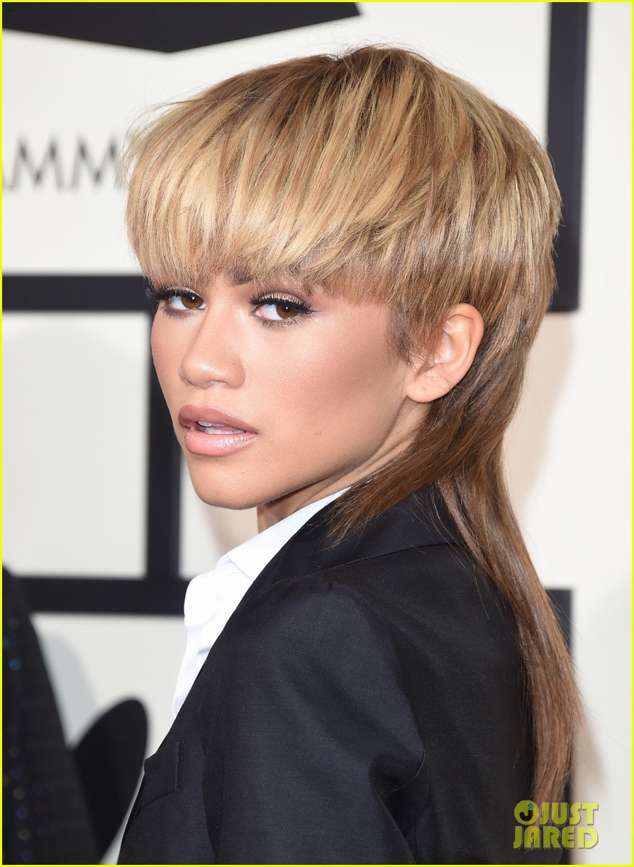 zendaya reflects on her mullet look 154642494