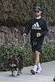 chace crawford goes on daily walk with his dog shiner 01