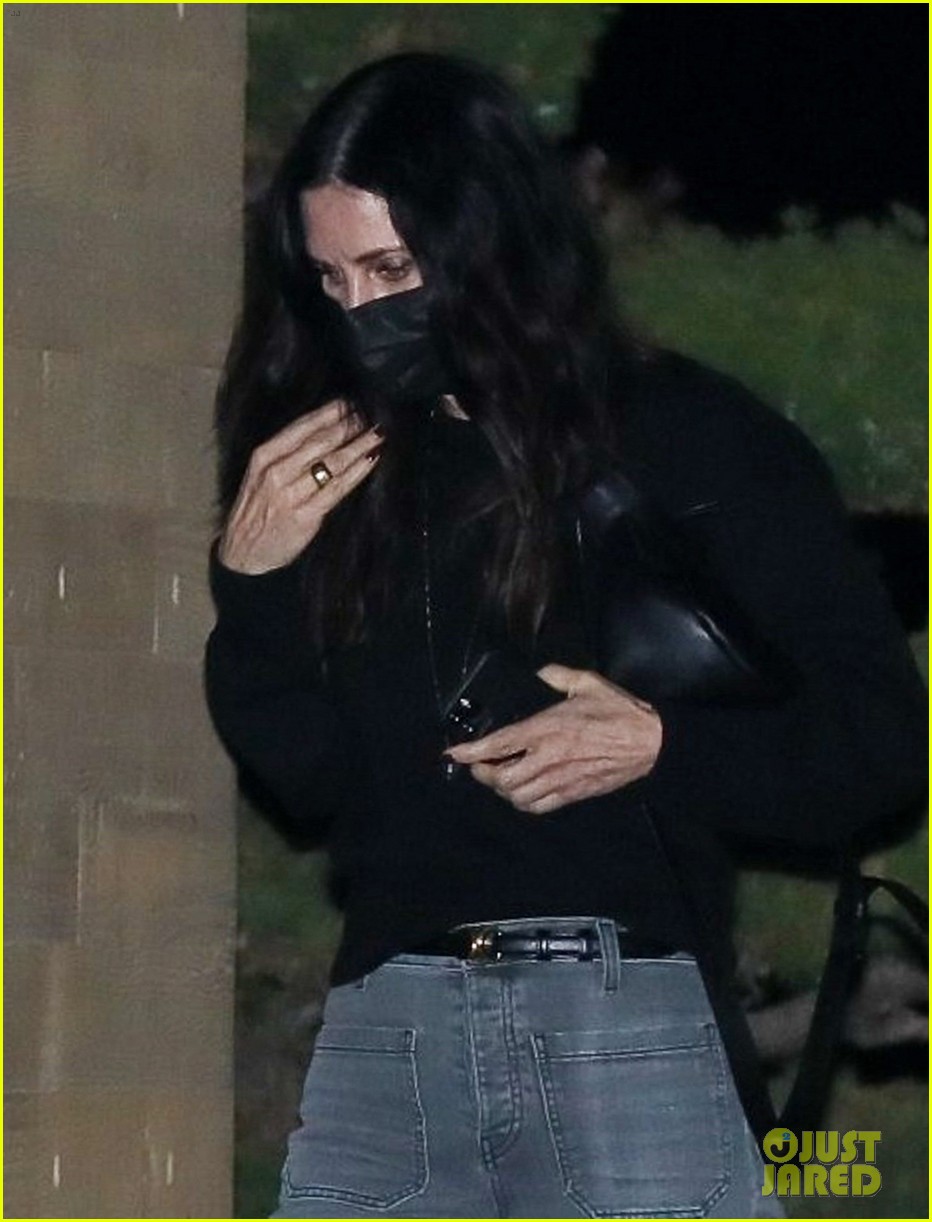 Courteney Cox & Fiance Johnny McDaid Couple Up for Date Night in Malibu