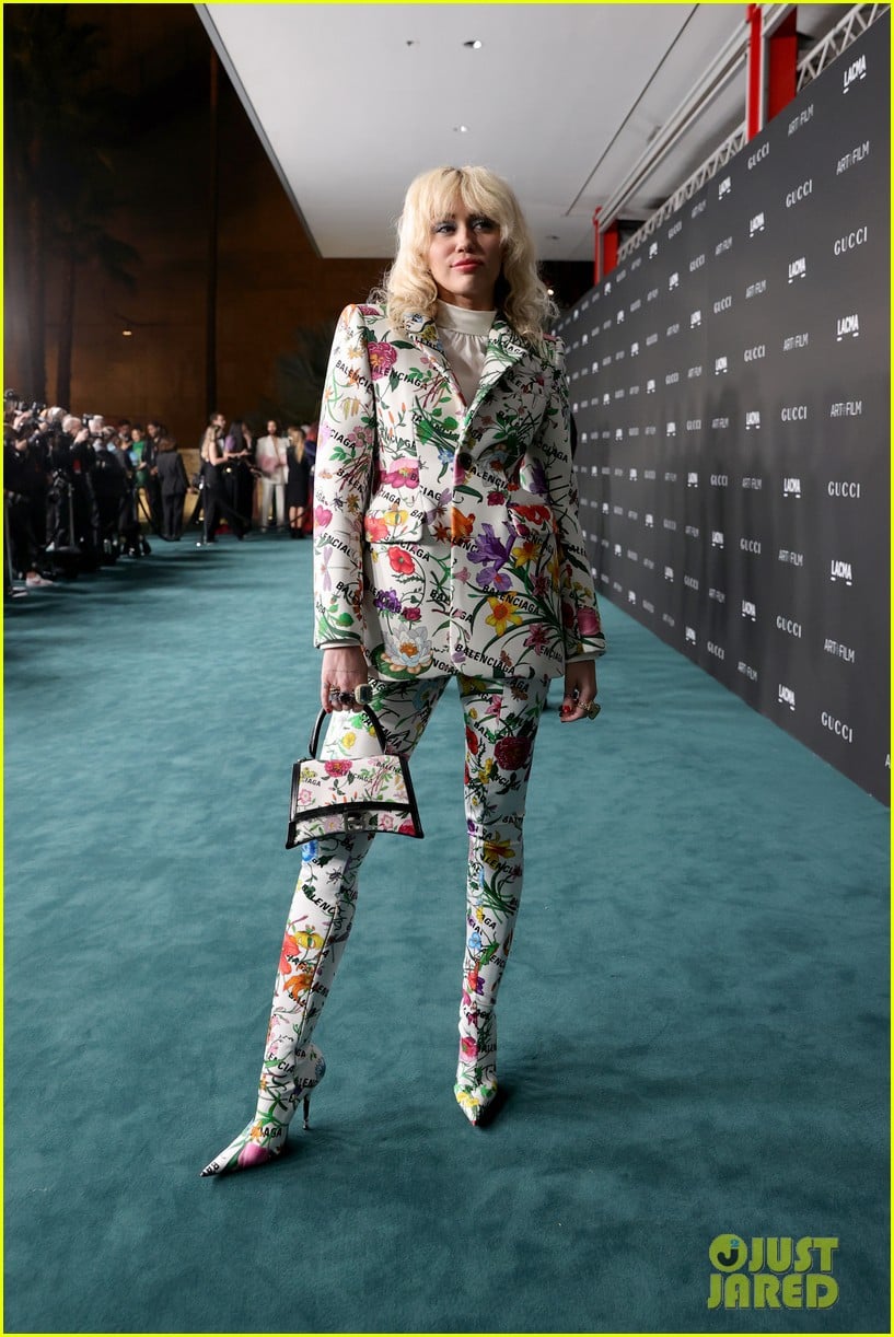 Miley Cyrus, Lil Nas X, & Billie Eilish Arrive in Style for the LACMA