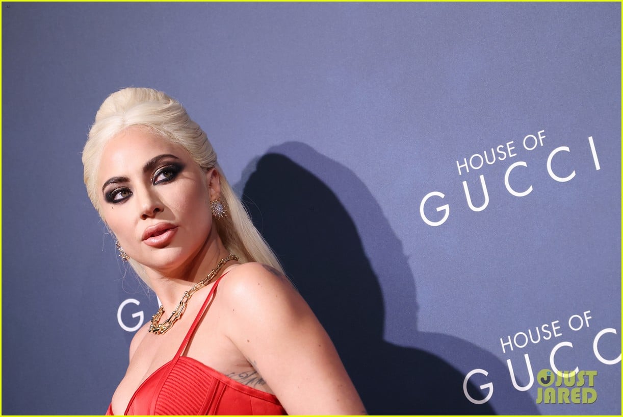 Lady Gaga Is Red Hot at the 'House of Gucci' Milan Premiere & We Have