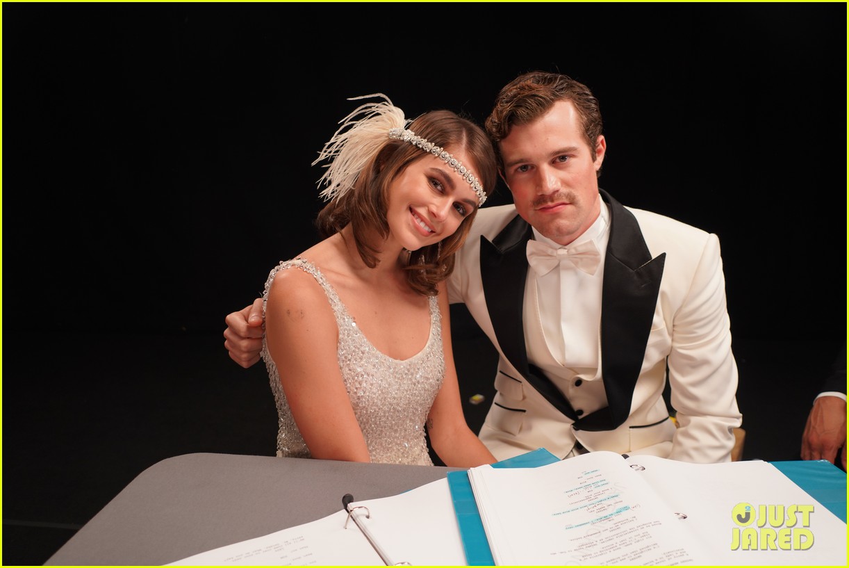 Photo: kaia gerber jake picking the great gatsby table read 02 | Photo