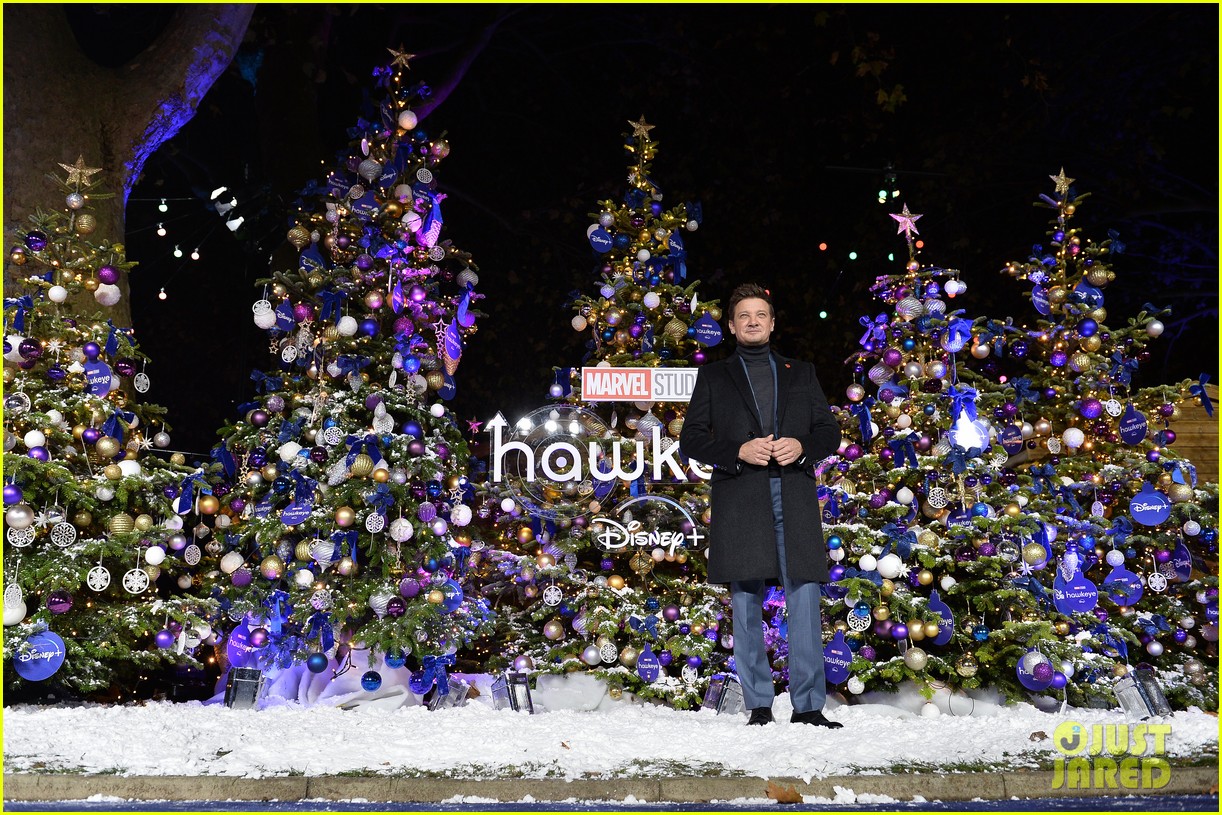 Hailee Steinfeld & Jeremy Renner Introduce Fans to 'Hawkeye' at Special