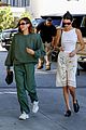 hailey bieber kendall jenner grab lunch beverly grill 18