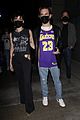 halsey and alev aydin attend lakers game together 05