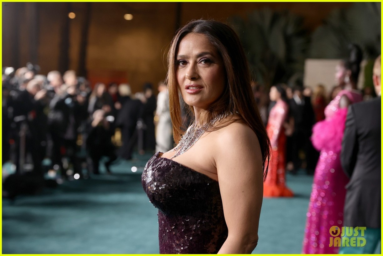 Jodie Turner-Smith & Salma Hayek Coordinate in Pink for LACMA Gala 2021