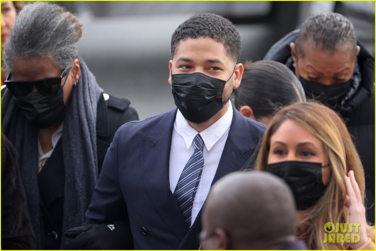 jussie smollett arrives for trial with sister jurnee 034668798