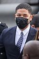 jussie smollett arrives for trial with sister jurnee 03