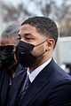 jussie smollett arrives for trial with sister jurnee 04