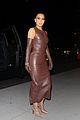 kim kardashian brown leather outfit wsj innovator awards 03
