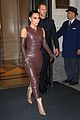 kim kardashian brown leather outfit wsj innovator awards 09