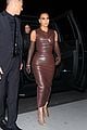 kim kardashian brown leather outfit wsj innovator awards 14