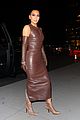 kim kardashian brown leather outfit wsj innovator awards 16
