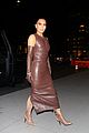 kim kardashian brown leather outfit wsj innovator awards 17