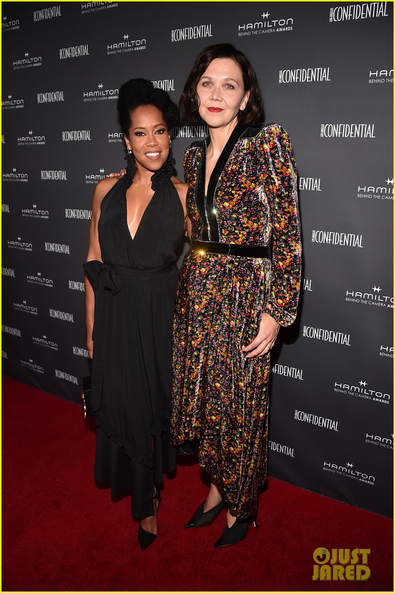 Regina King Joins Jamie Dornan & Kirsten Dunst at Hamilton Behind the