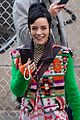 lily allen sports colorful look in nyc 03