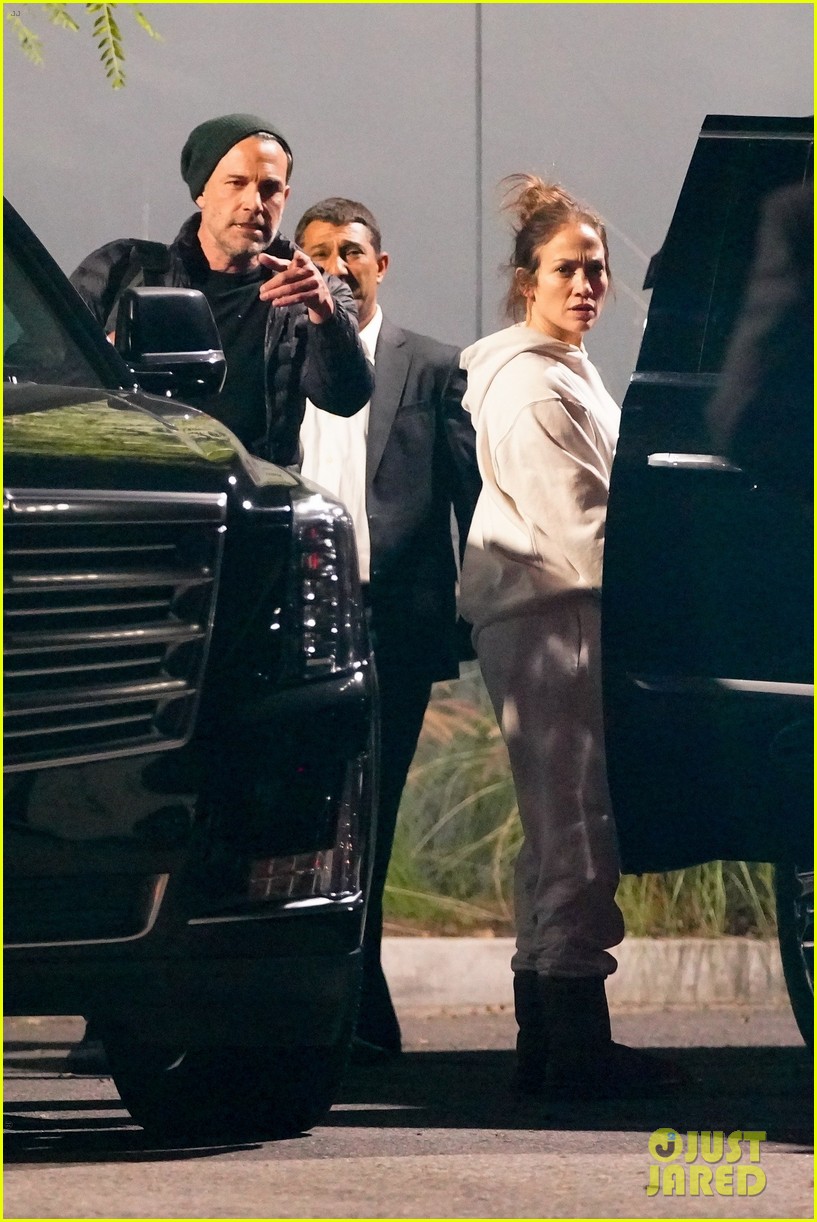 Jennifer Lopez & Ben Affleck Spotted Touching Down in L.A. on Private