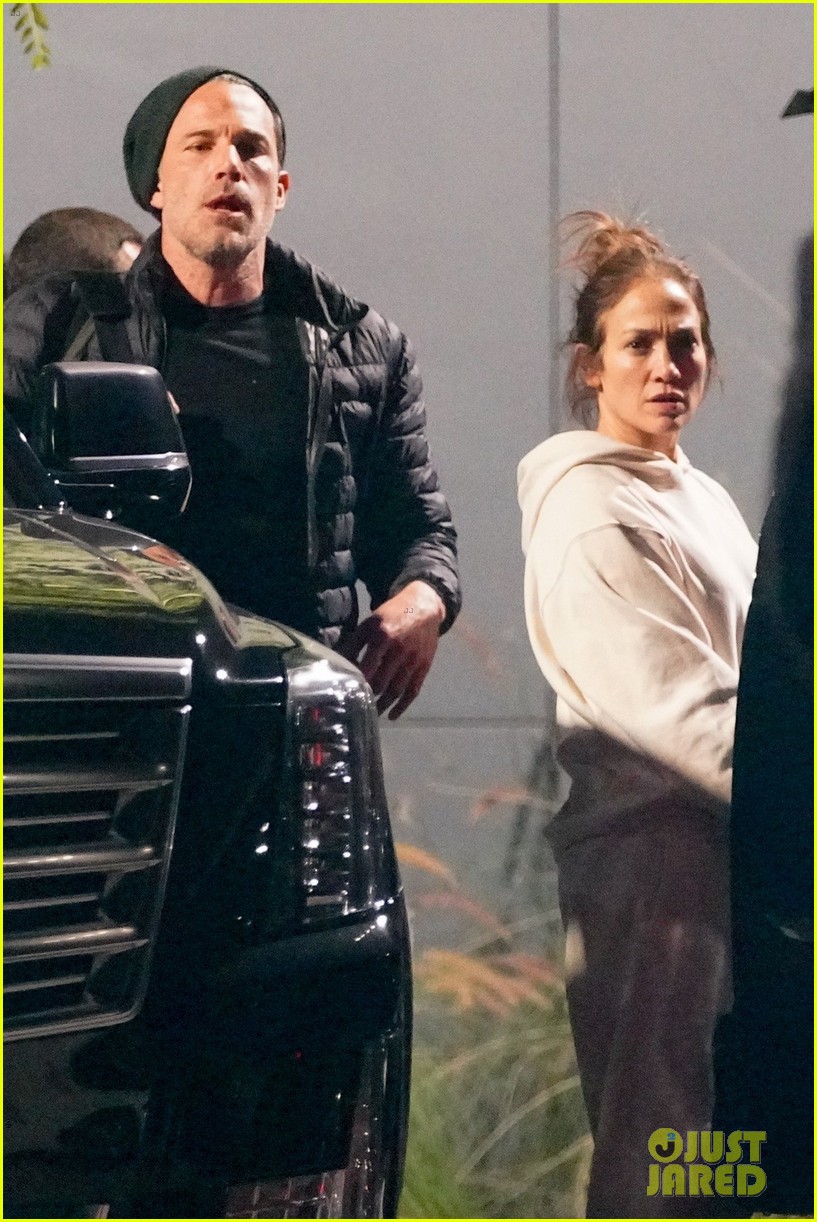 Jennifer Lopez & Ben Affleck Spotted Touching Down in L.A. on Private