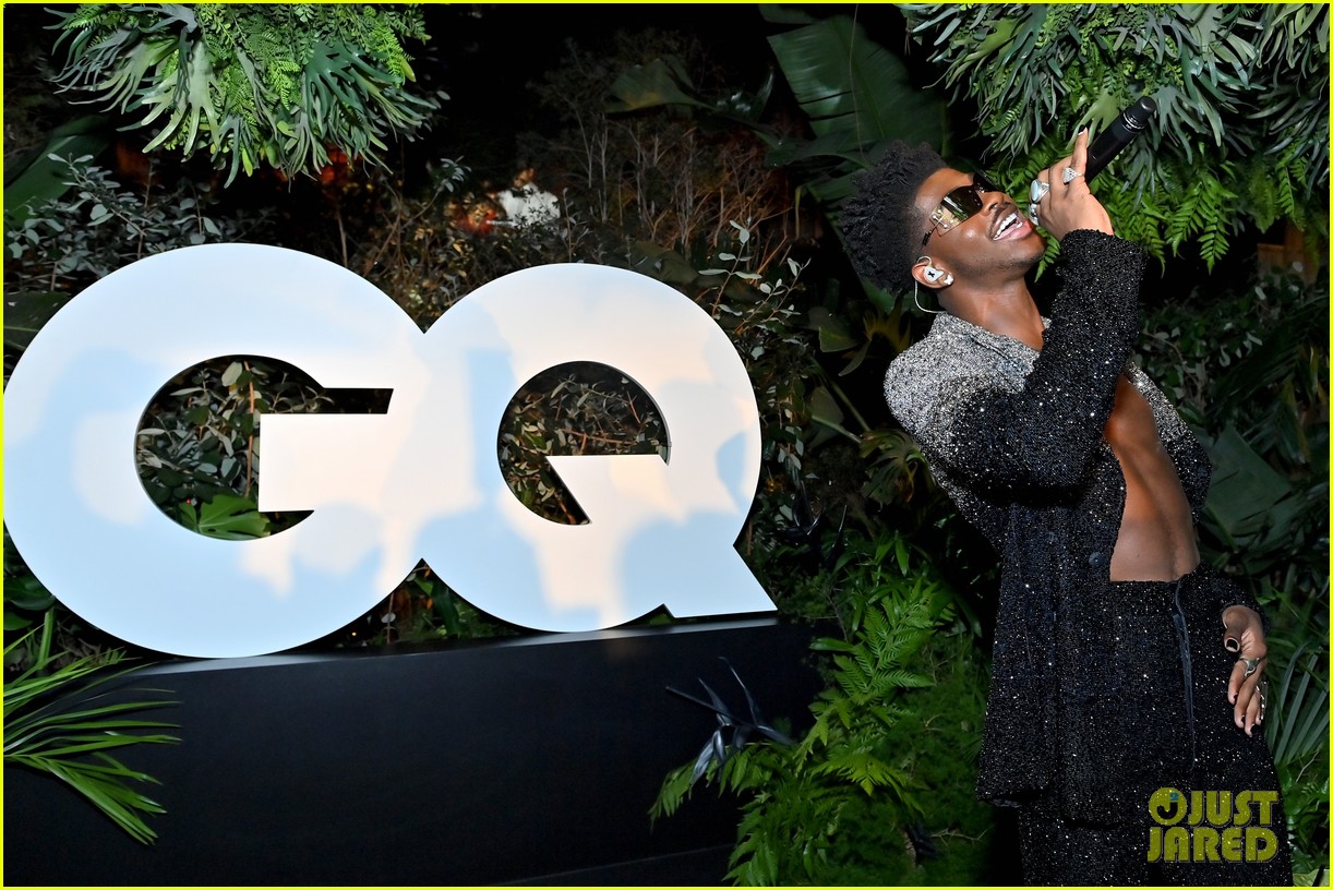 nas x miguel troye sivan more gq party 094664115