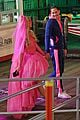 paris hilton pink dress carnival wedding weekend 03