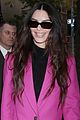 emily ratajkowski bright pink blazer for book signing in nyc 10