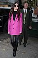 emily ratajkowski bright pink blazer for book signing in nyc 13