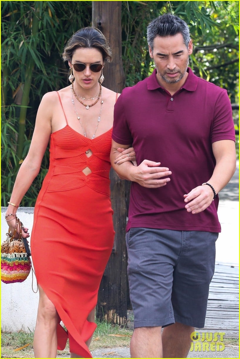 Alessandra Ambrosio's Boyfriend Richard Lee Acts as Her Personal