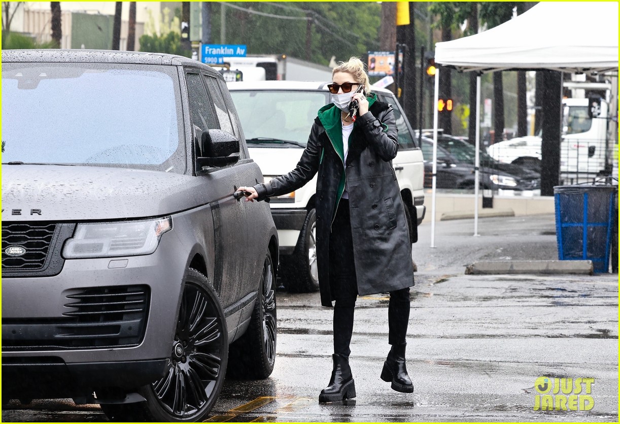 Ashley Benson Spotted Driving GEazy's Car While Running Errands in L.A