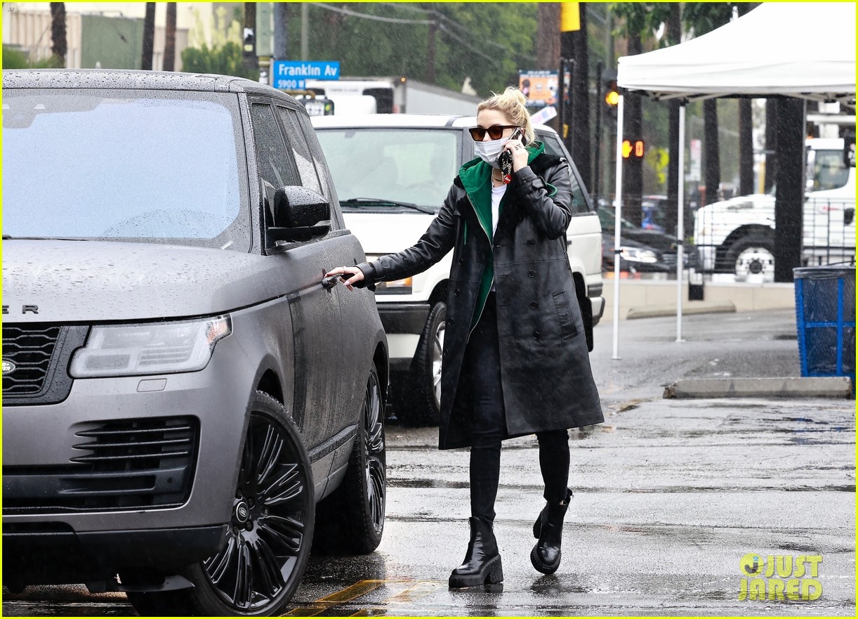 Ashley Benson Spotted Driving GEazy's Car While Running Errands in L.A