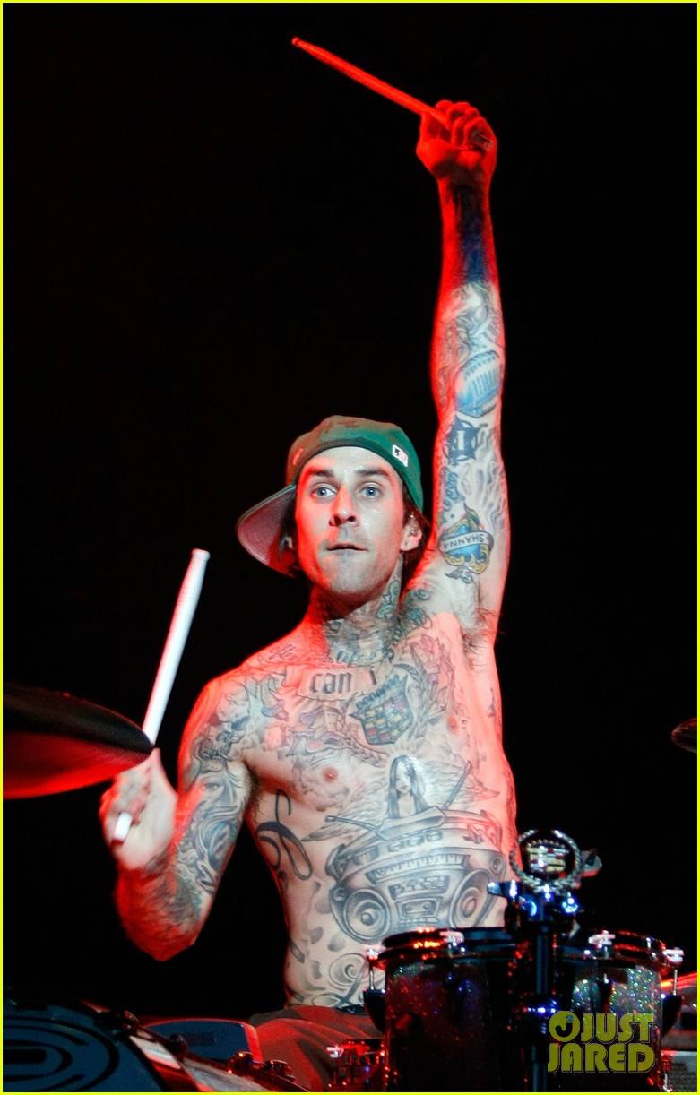 Full Sized Photo of travis barker fires back at criticism of his tattoos 01...