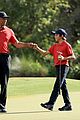 tiger woods son charlie come in second pnc championship 12