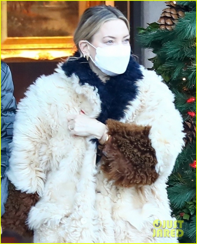 Kate Hudson & Fiance Danny Fujikawa Bundle Up for Afternoon of Shopping