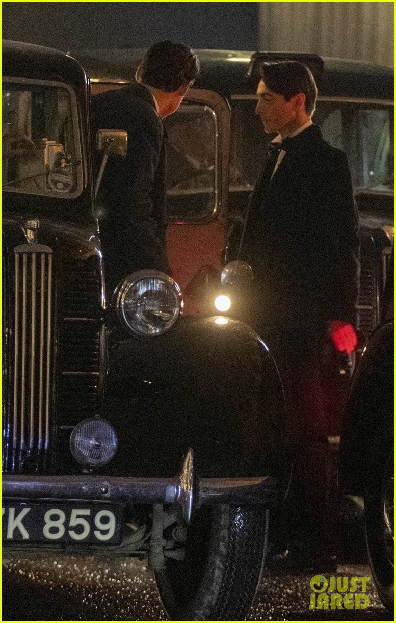 Harry Styles & Emma Corrin Film Night Scenes for 'My Policeman' in