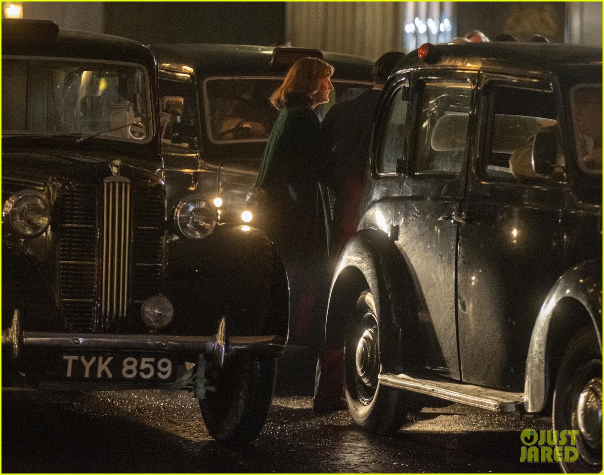Harry Styles & Emma Corrin Film Night Scenes for 'My Policeman' in