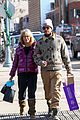 goldie hawn oliver hudson link arms while shopping in aspen 02