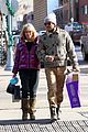 goldie hawn oliver hudson link arms while shopping in aspen 12