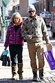 goldie hawn oliver hudson link arms while shopping in aspen 15