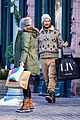 goldie hawn oliver hudson link arms while shopping in aspen 20