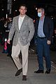 henry cavill arrives at colbert nyc 03