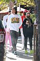 vanessa hudgens cole tucker meet up with friends for post christmas lunch 14