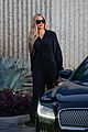 khloe kardashian goes cozy fuzzy jumpsuit leaving photo shoot 05