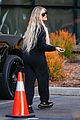 khloe kardashian goes cozy fuzzy jumpsuit leaving photo shoot 13